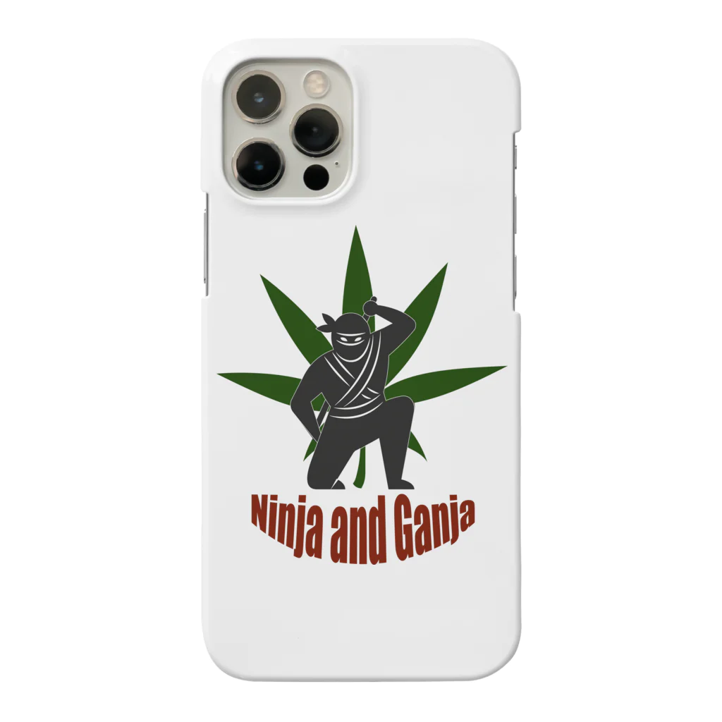 420 MUSIC FACTORYのNINJA and GANJA（忍者とガンジャ） Smartphone Case