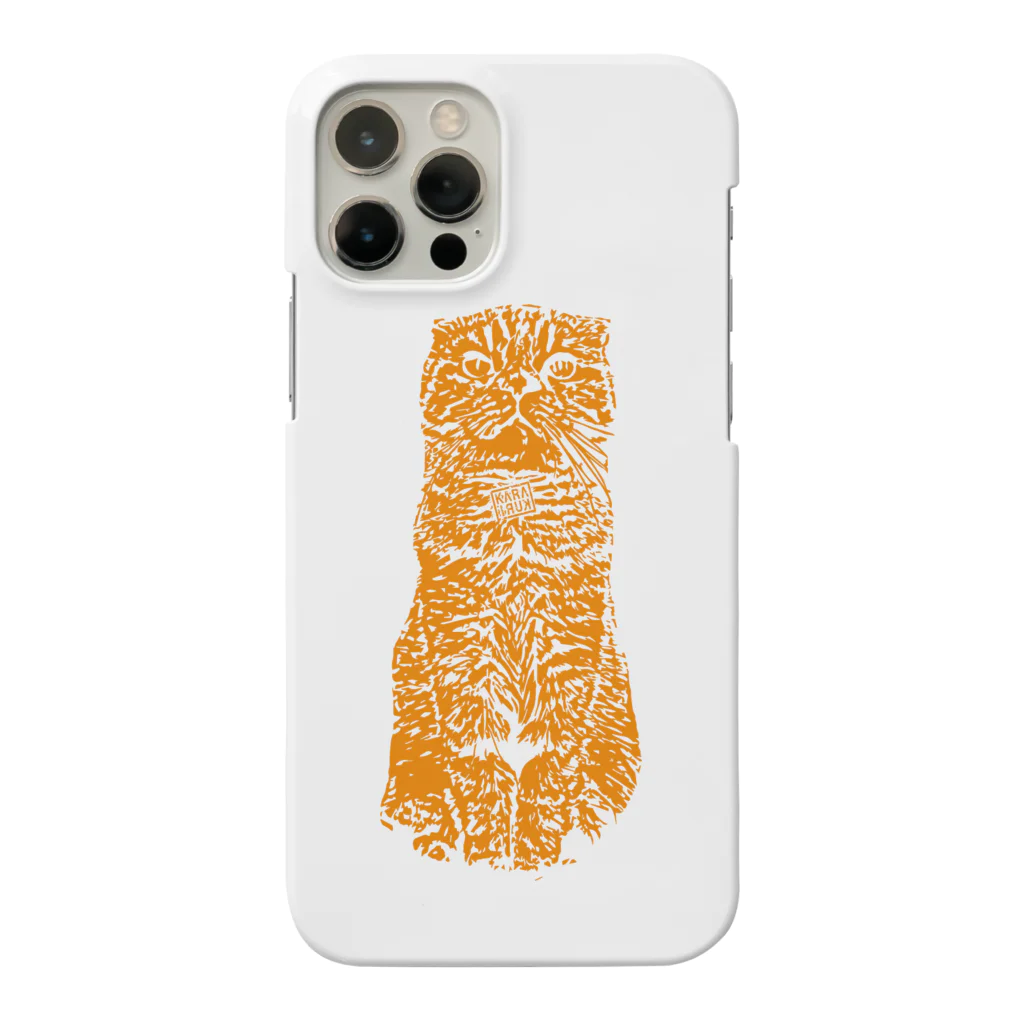 KARAKURI - Craft Beer・Sake・Natural Wine -の3周年記念デザイン（猫） Smartphone Case