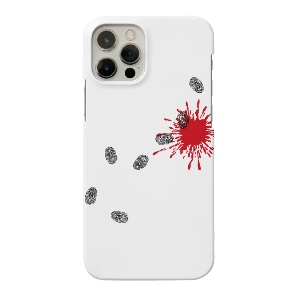 Rook'sVisionの死兆星／血痕 [赤黒] Smartphone Case