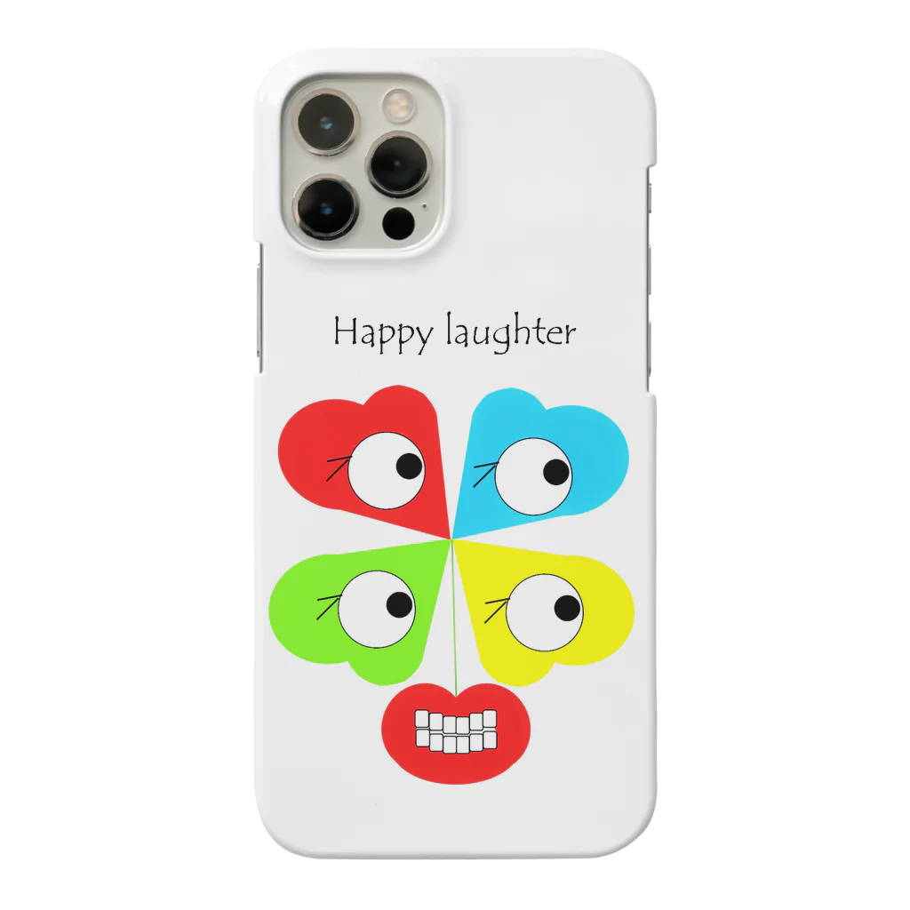 ekubo_designのHappy laughter スマホケース