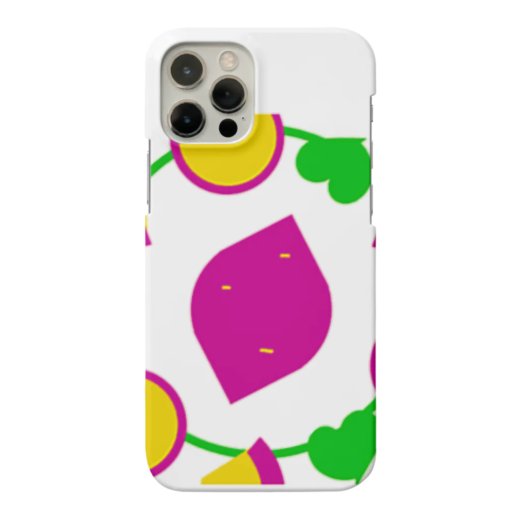 pastelia　shopのサツマイモのアイコン🍠 Smartphone Case