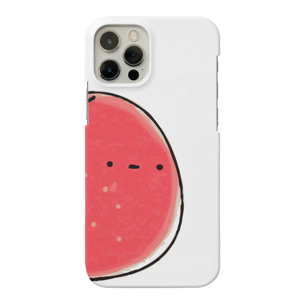 胡乱観光物産館渦音　SUZURI店のおおきなりんごとふつうのりんご Smartphone Case