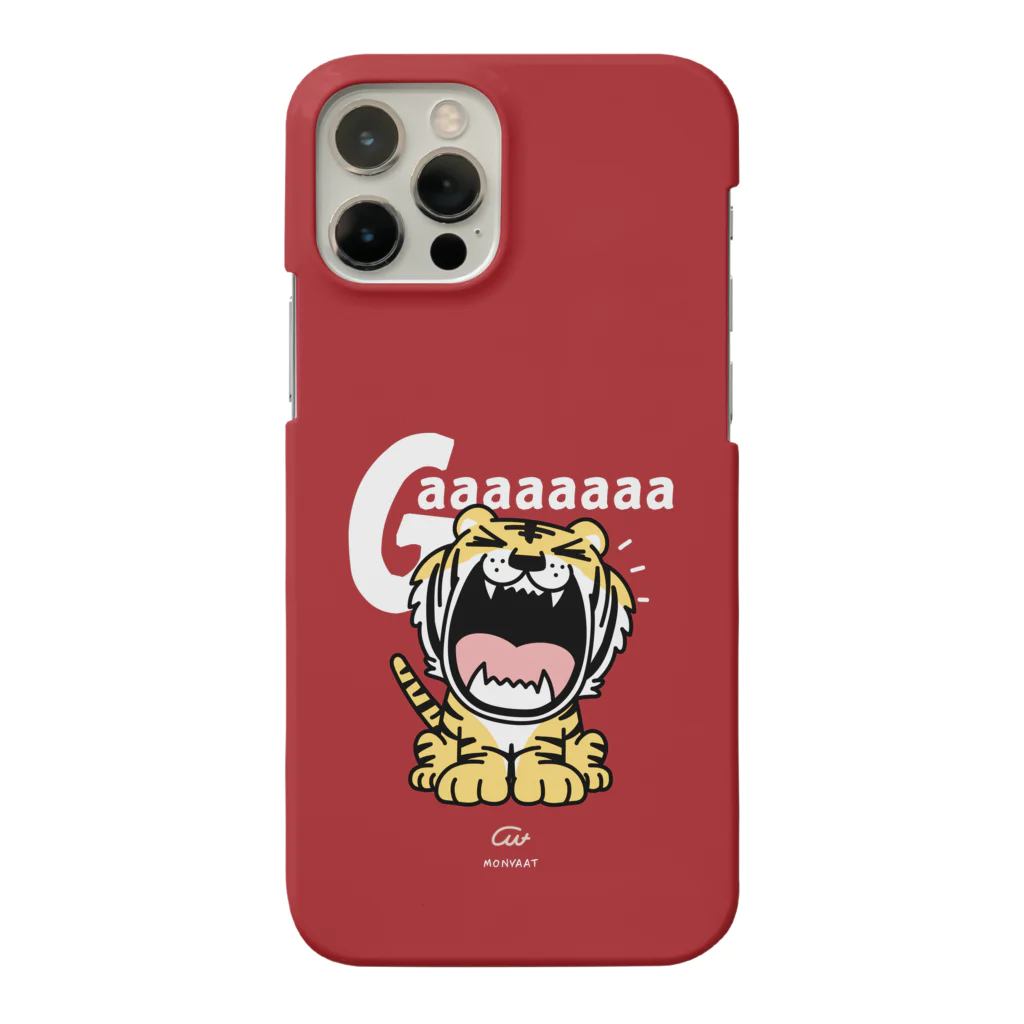 イラスト MONYAAT のトラがGaaaaaa*スマホケース Smartphone Case