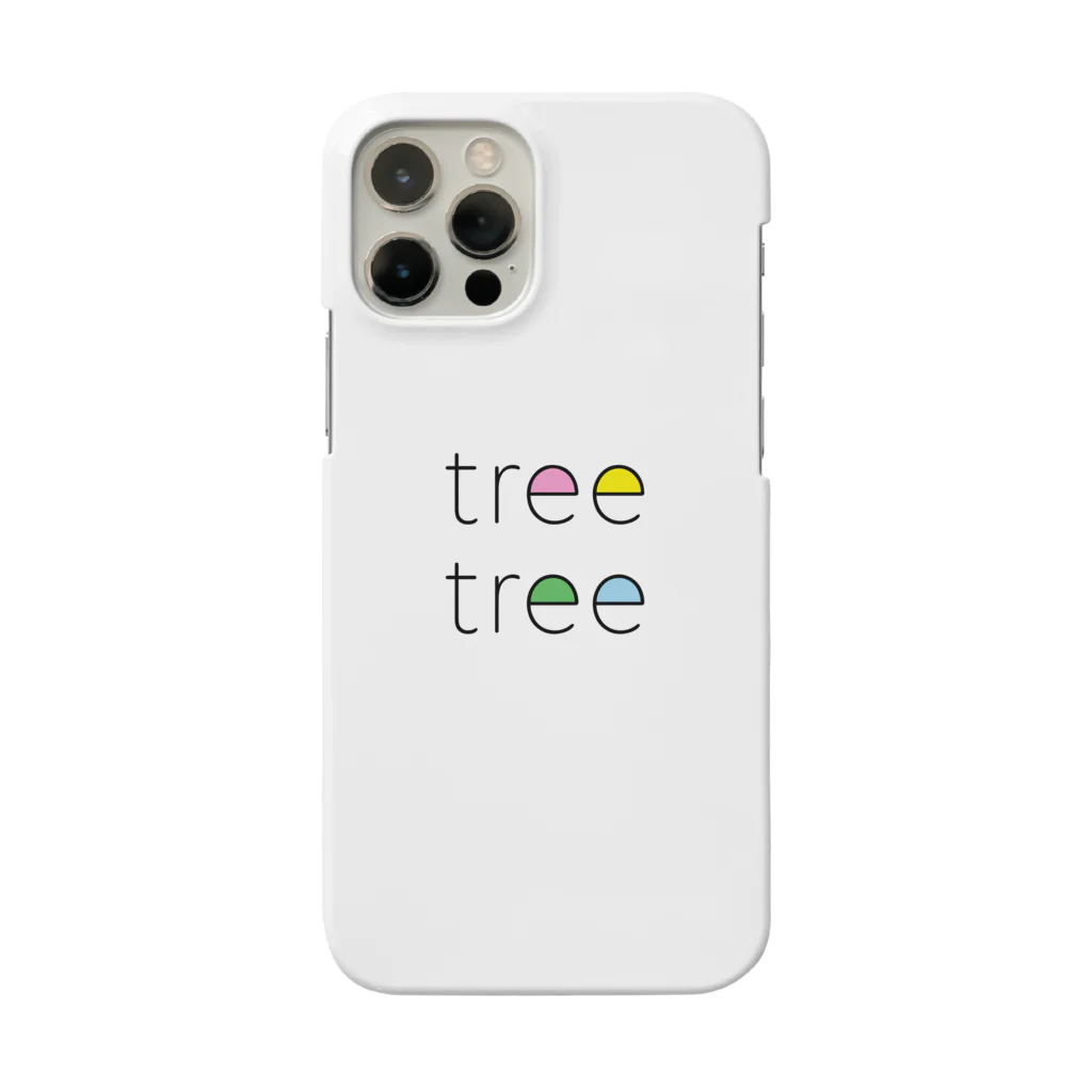 tree treeのtree tree logo スマホケース