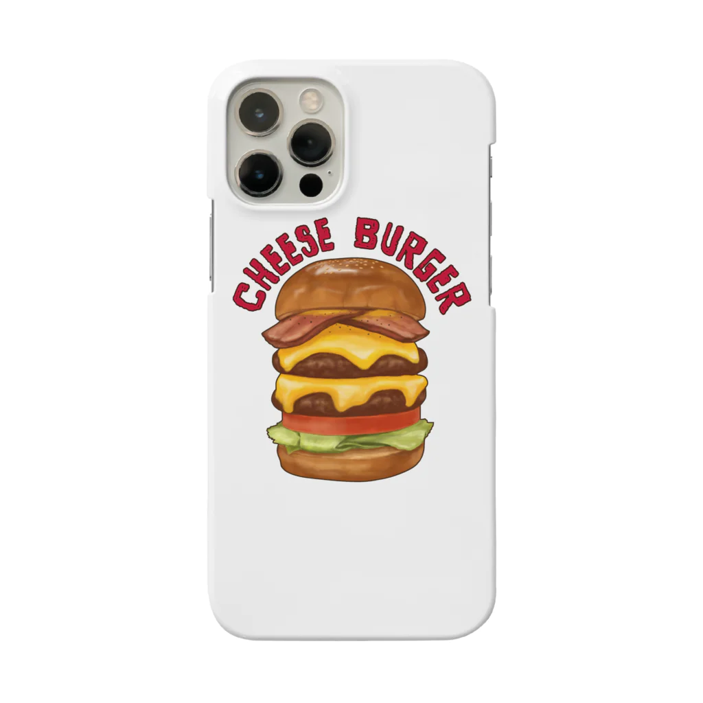 すとろべりーガムFactoryのチーズバーガー Smartphone Case