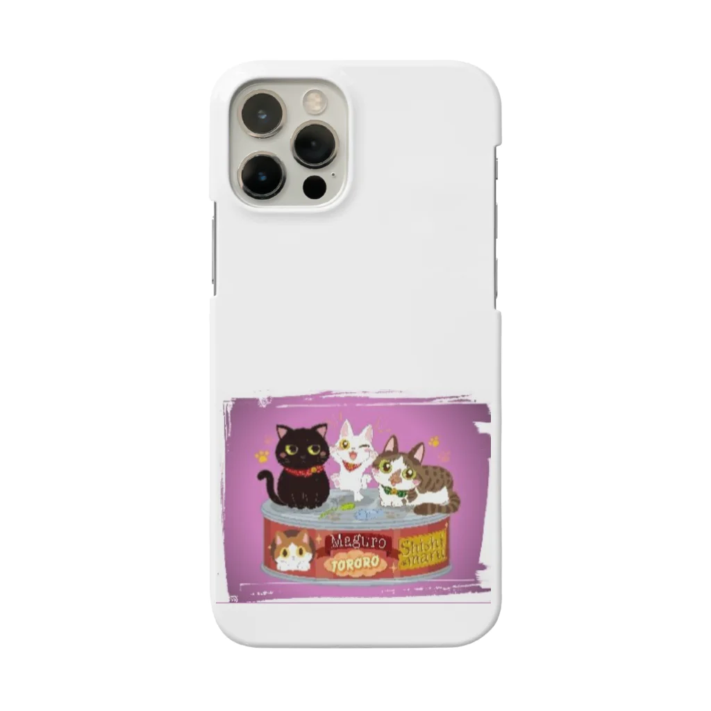 3Nyan's Mom 〜猫グッズ屋さん〜のスリーニャンズ ① Smartphone Case