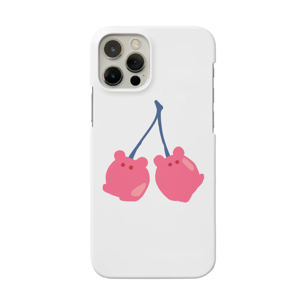 サメとメンダコ[namelessmm2]のメンダコさくらんぼ Smartphone Case