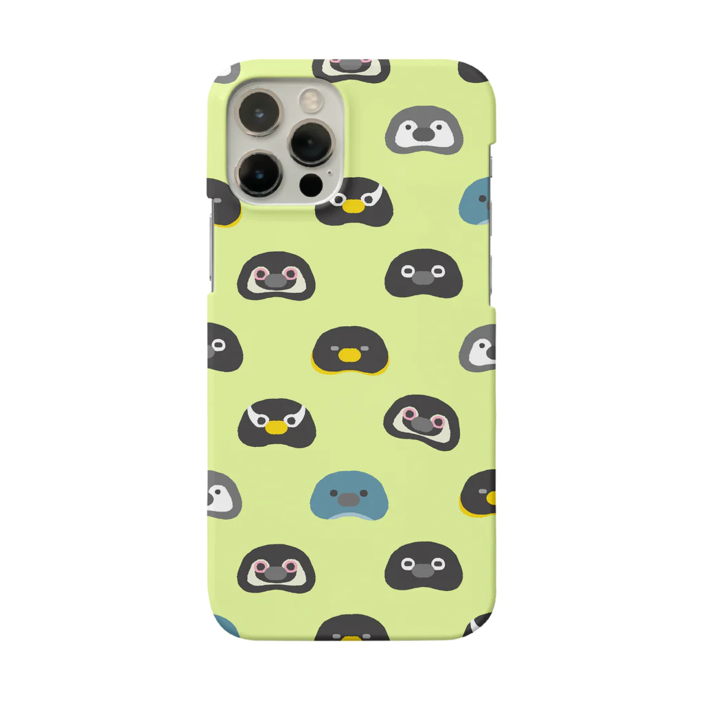 This is Mine（ディスイズマイン）のPenguin beans.〈ライトグリーン〉 スマホケース