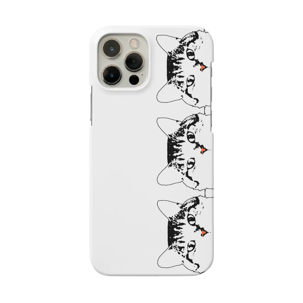 猫のりりの3匹のりり Smartphone Case