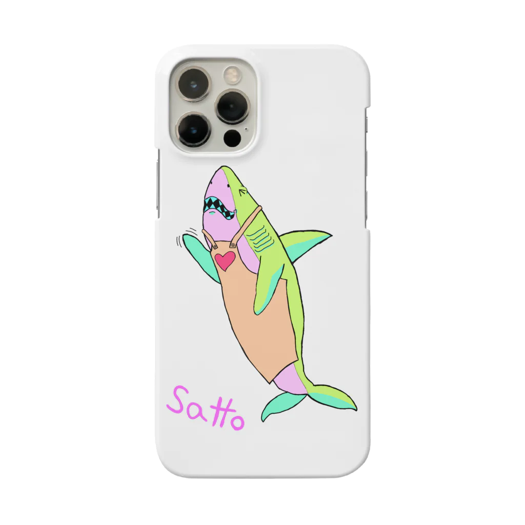 Sattoのお茶目なサメさん Smartphone Case