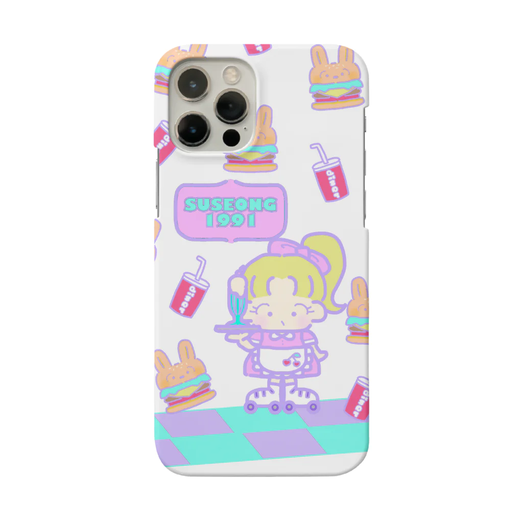 SUSEONG1991のダイナー パステル Smartphone Case