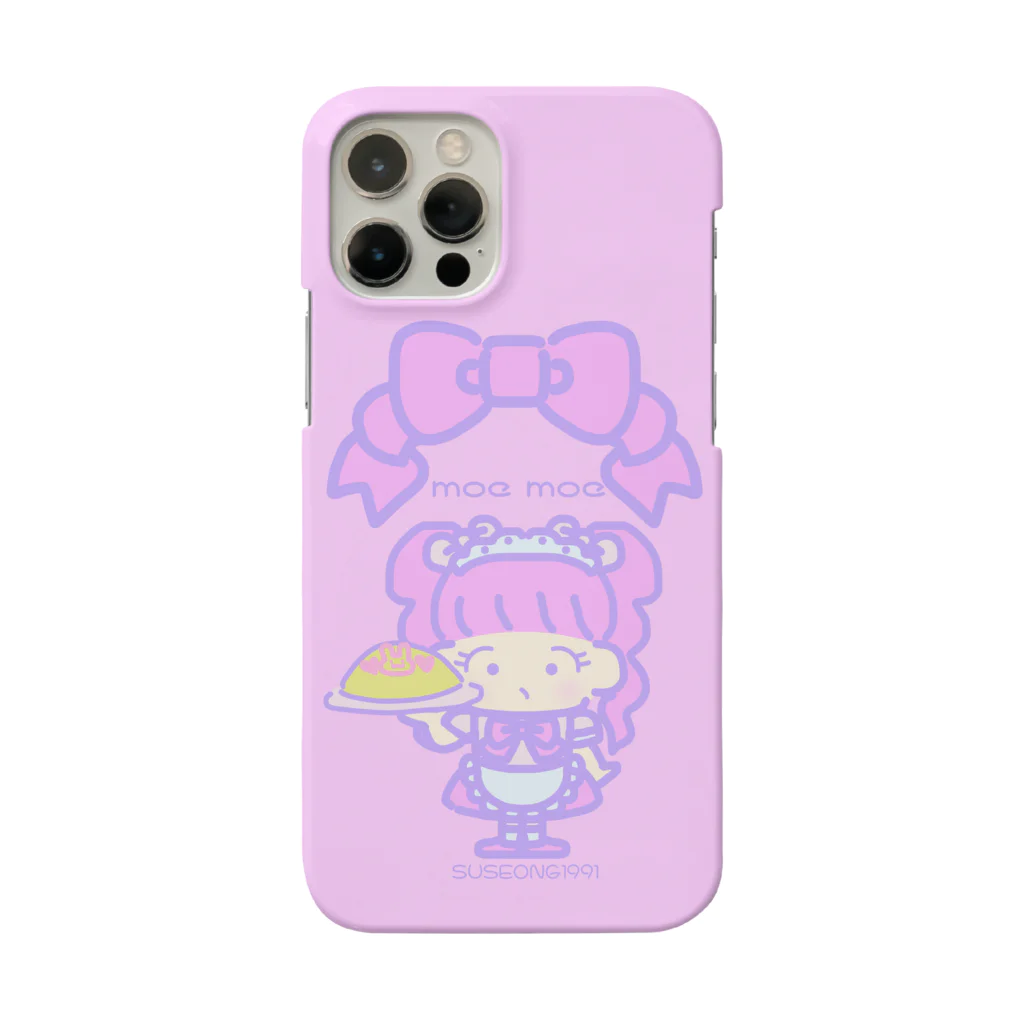 SUSEONG1991のメイドさん ぴんく Smartphone Case