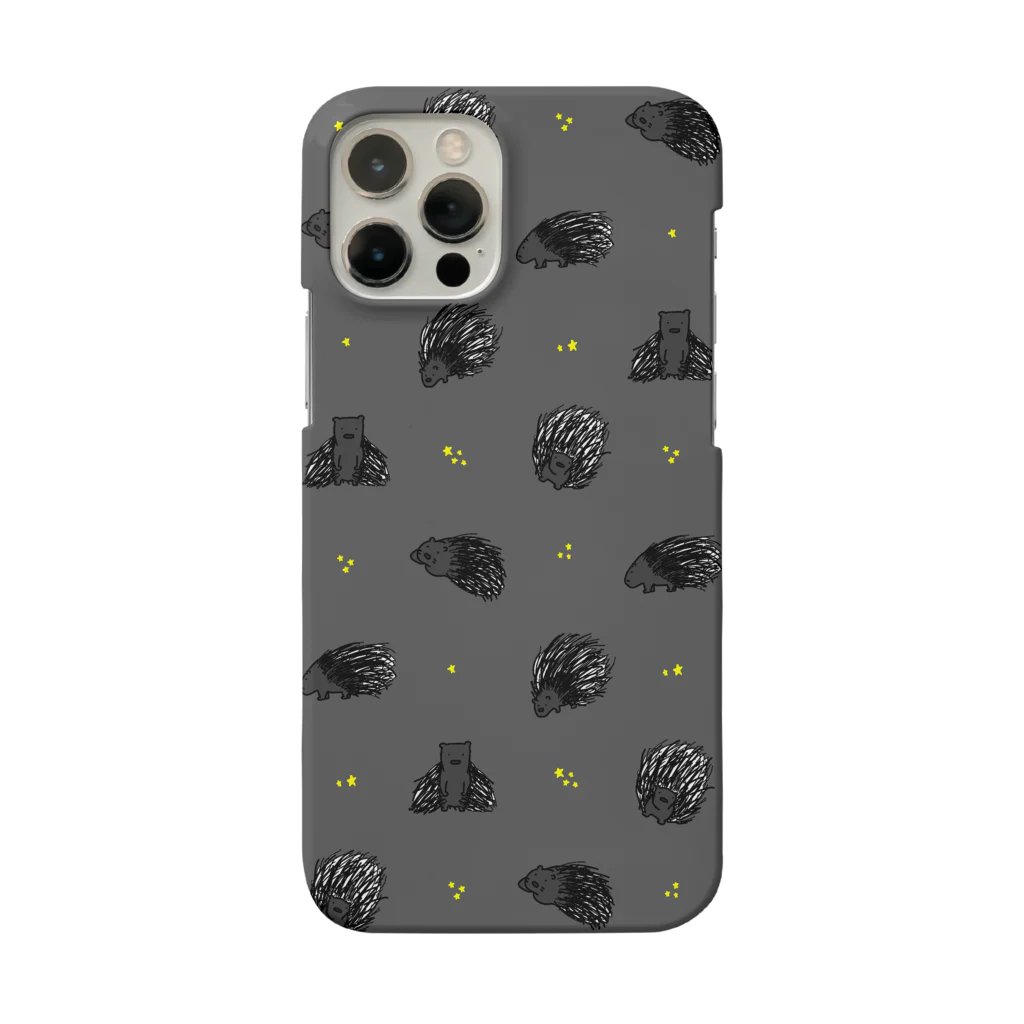 ゆるいイラストのアイテム - イラストレーターハセガワのヤマアラシと星 Smartphone Case