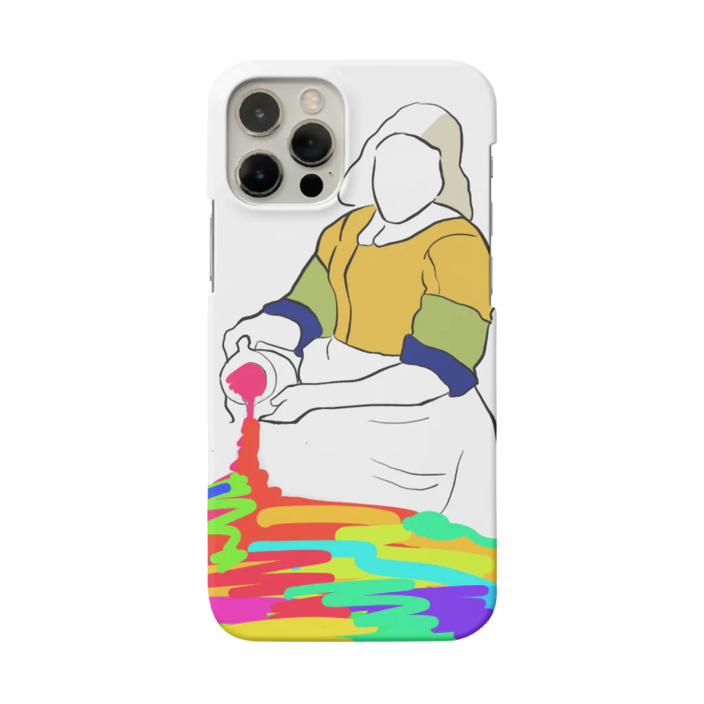 ../ の何にでもゲーミング牛乳をかける女 Smartphone Case