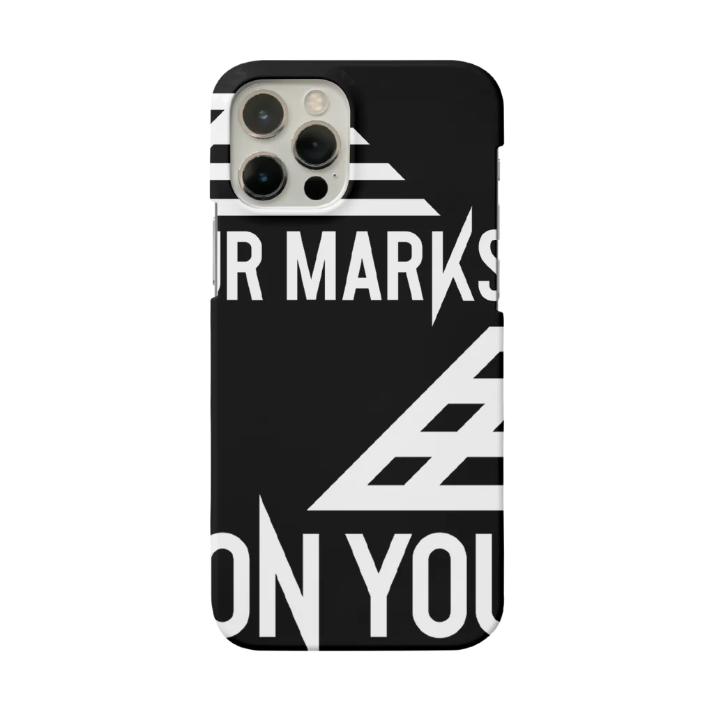 シダパングッズのON YOUR MARKS スマホケース Smartphone Case