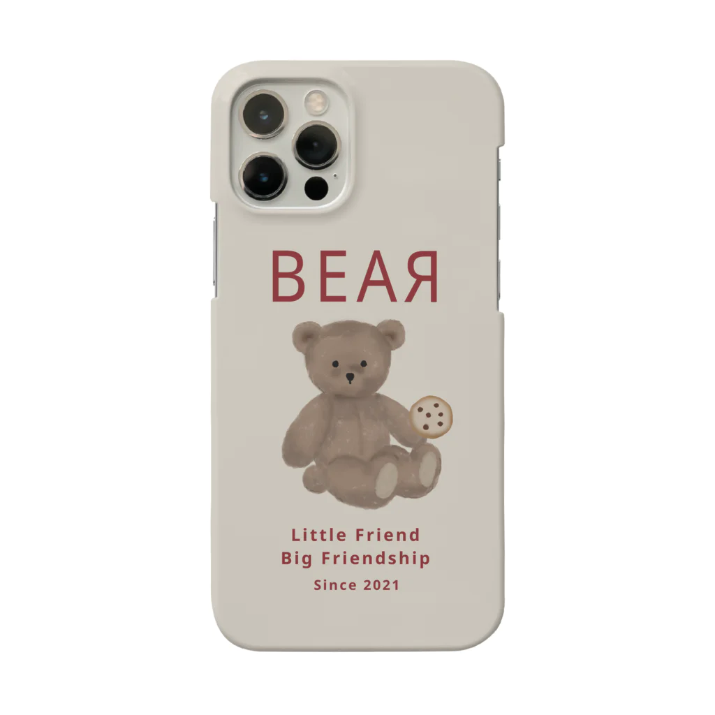 CAFEkomkomのBEARスマホケース Smartphone Case