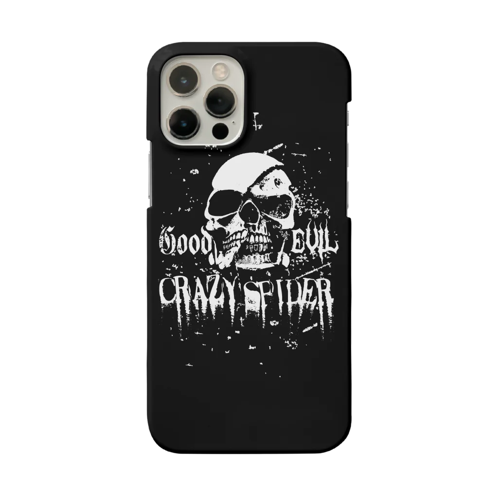 CRAZY SPIDER　クレイジースパイダー　（グッズ）の【原価販売】 TFスカルスマホケース（CRAZY SPIDER） Smartphone Case