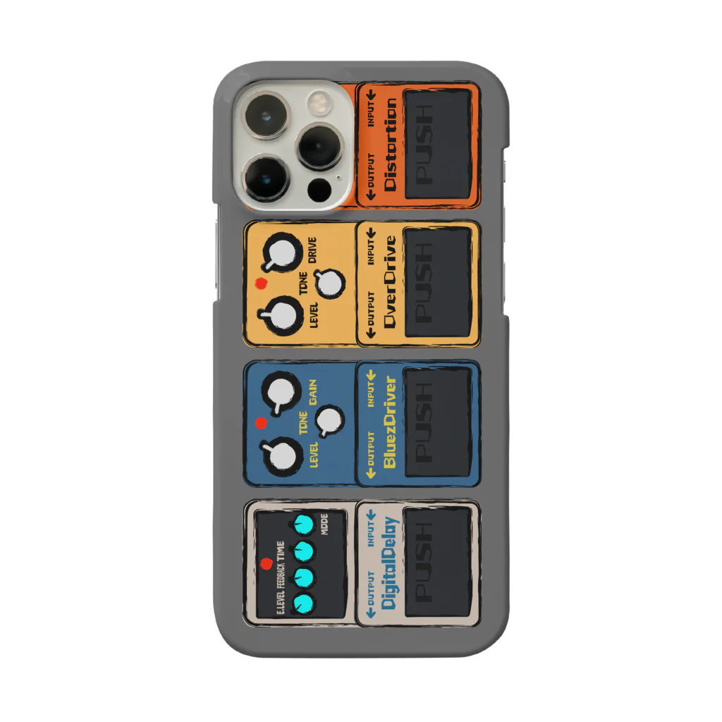 ジャージ姿の男のEffector Board(iPhone12/Pro用) Smartphone Case