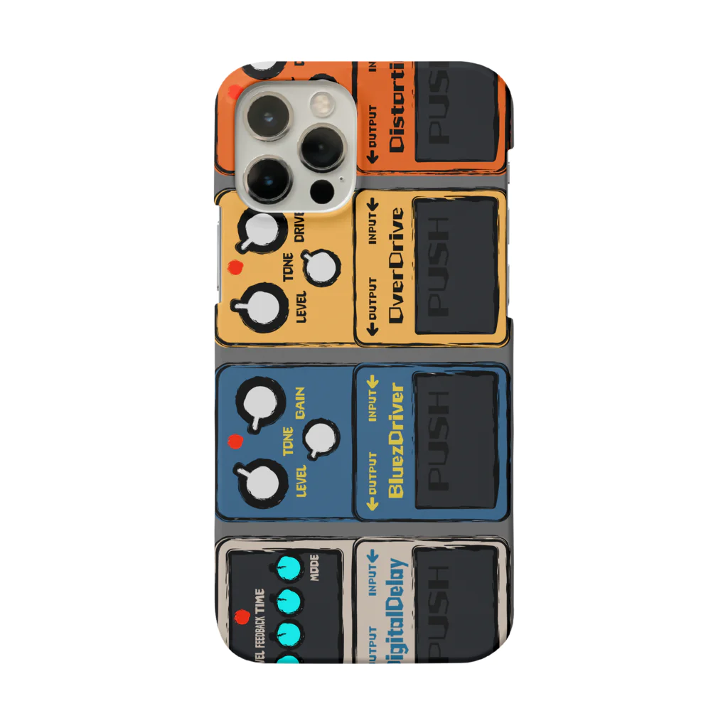 ジャージ姿の男のEffector Board(iPhone12/Pro用) スマホケース