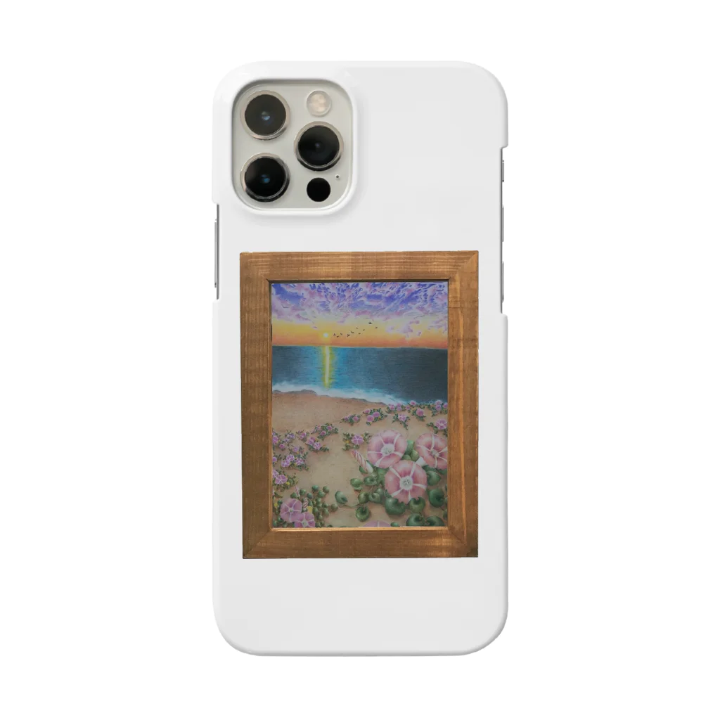 ほーぷのちいさなアトリエ『夕焼けのハマヒルガオ』 Smartphone Case