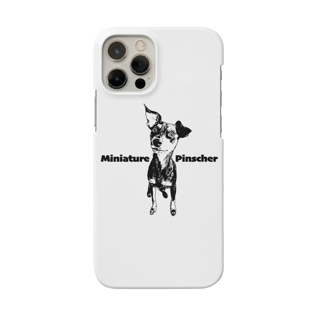 ミニピン ミニチュアピンシャー Miniature Pinscher グッツ ミニピン クラブ Minipin Club Kozkazy のスマホケース Iphoneケース 通販 Suzuri スズリ