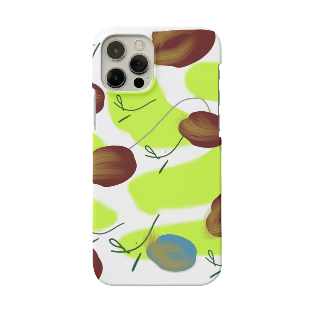 shop.aのtulips like coffee beans(ライム) Smartphone Case