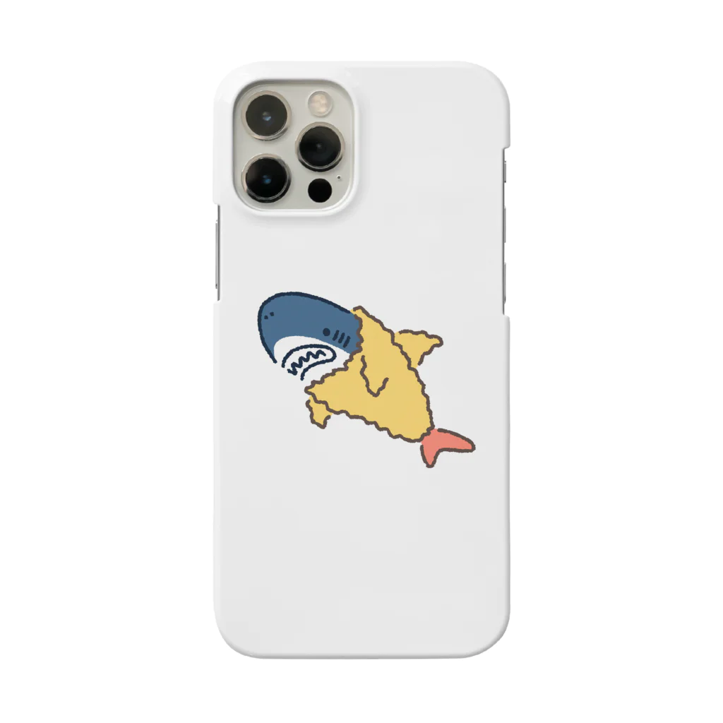 サメ わりとおもいのサメは海老天ごっこがお好き Smartphone Case