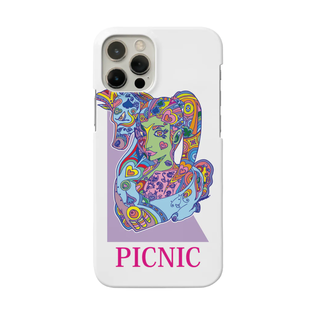 PICNICの十二支午 Smartphone Case