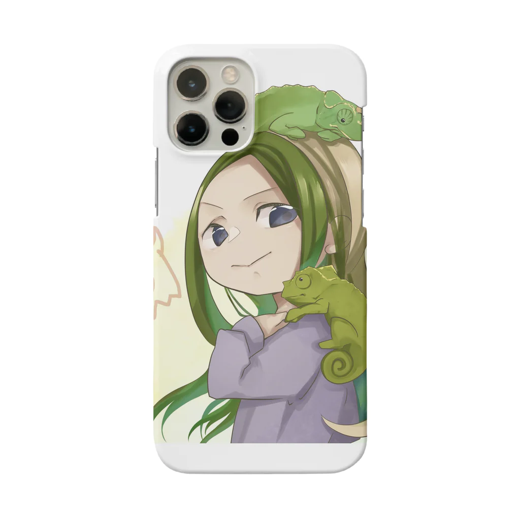 Roerep-ろぅれぷ-のいくら似顔絵 Smartphone Case