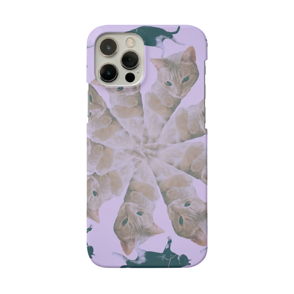 チームにゃんこの万華鏡にゃんこ Smartphone Case