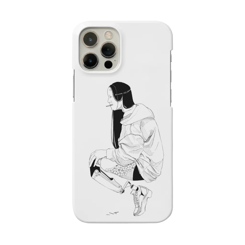 ogi-の小面 Smartphone Case