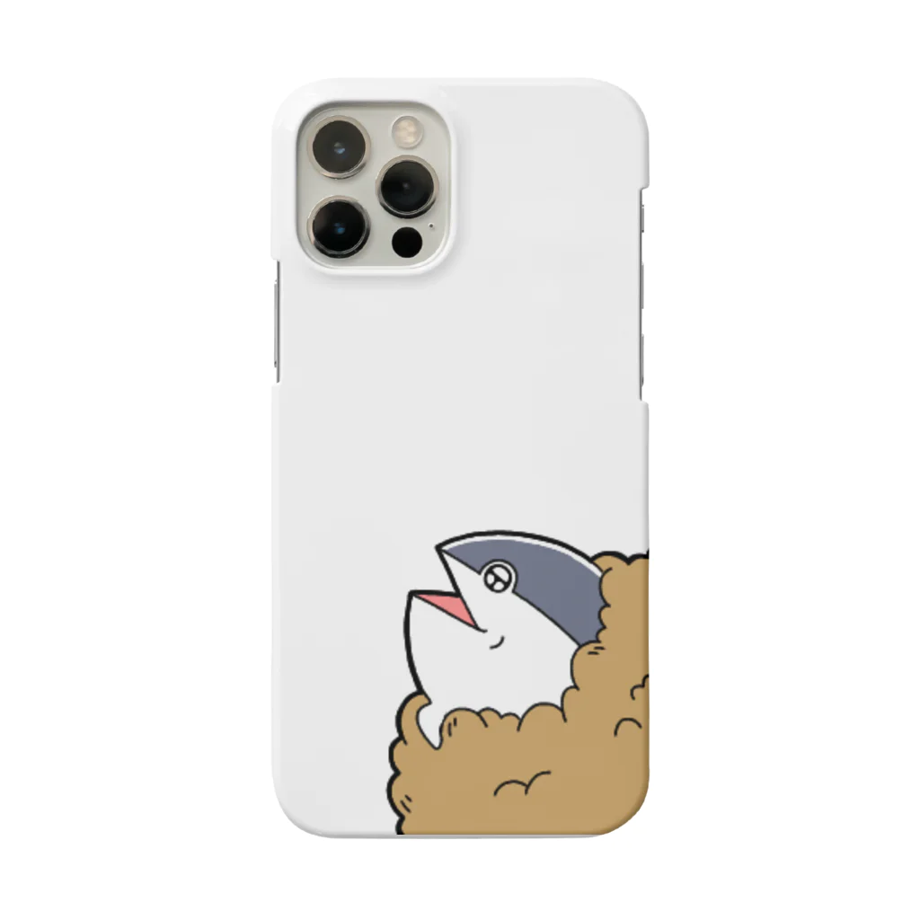 マグロ漁船のつなにゃん(ひょっこりver.) Smartphone Case