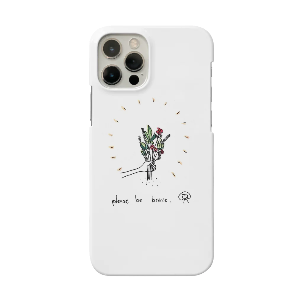 lily_saudadeの花束　 Smartphone Case