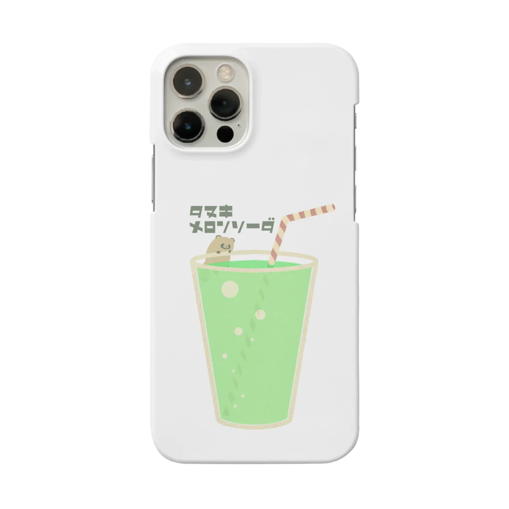 ジーナショップ(たぬき多め)のタヌキ・メロンソーダ Smartphone Case