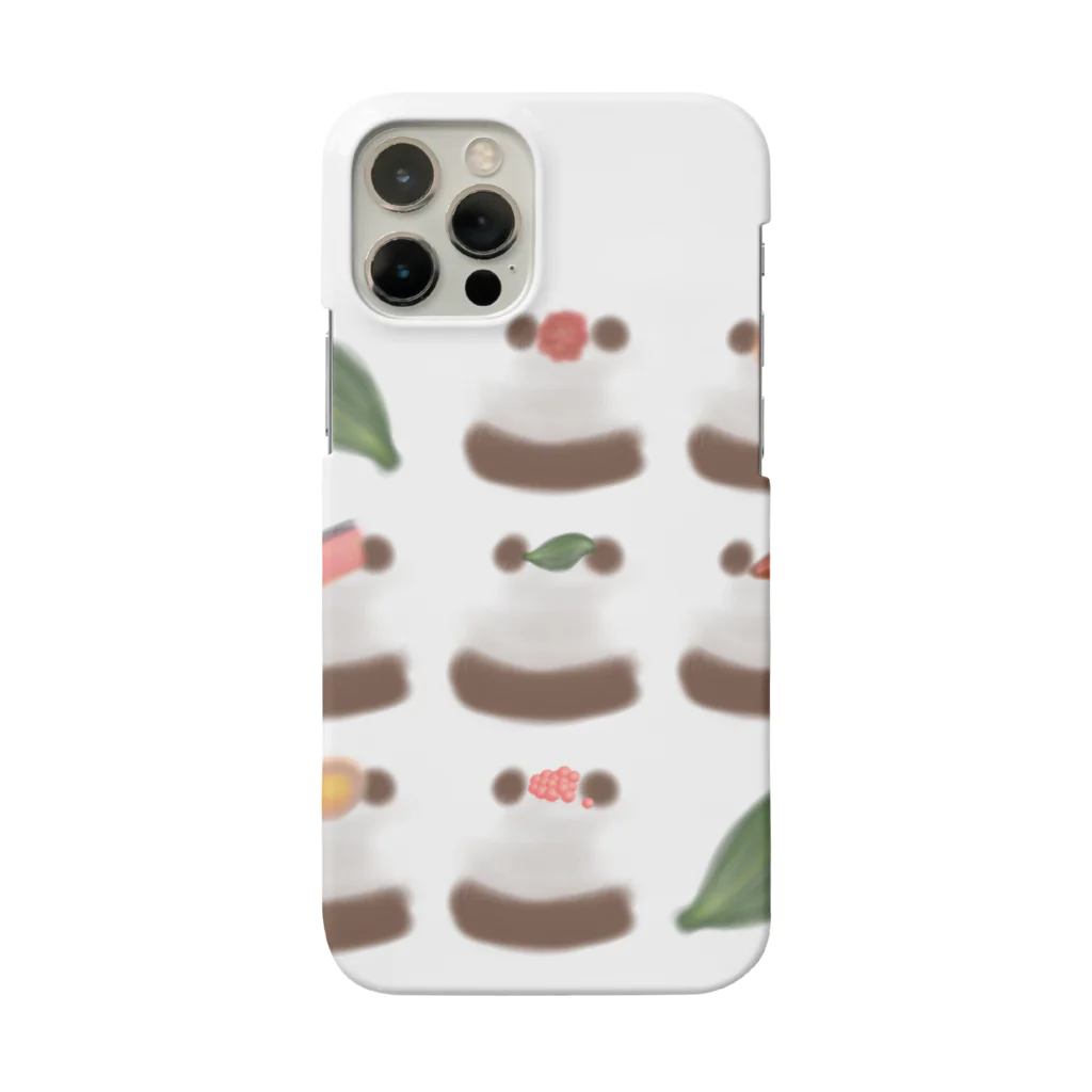 ぱすてらむぎこのおにぎりパンダ🍙ロゴ９ Smartphone Case