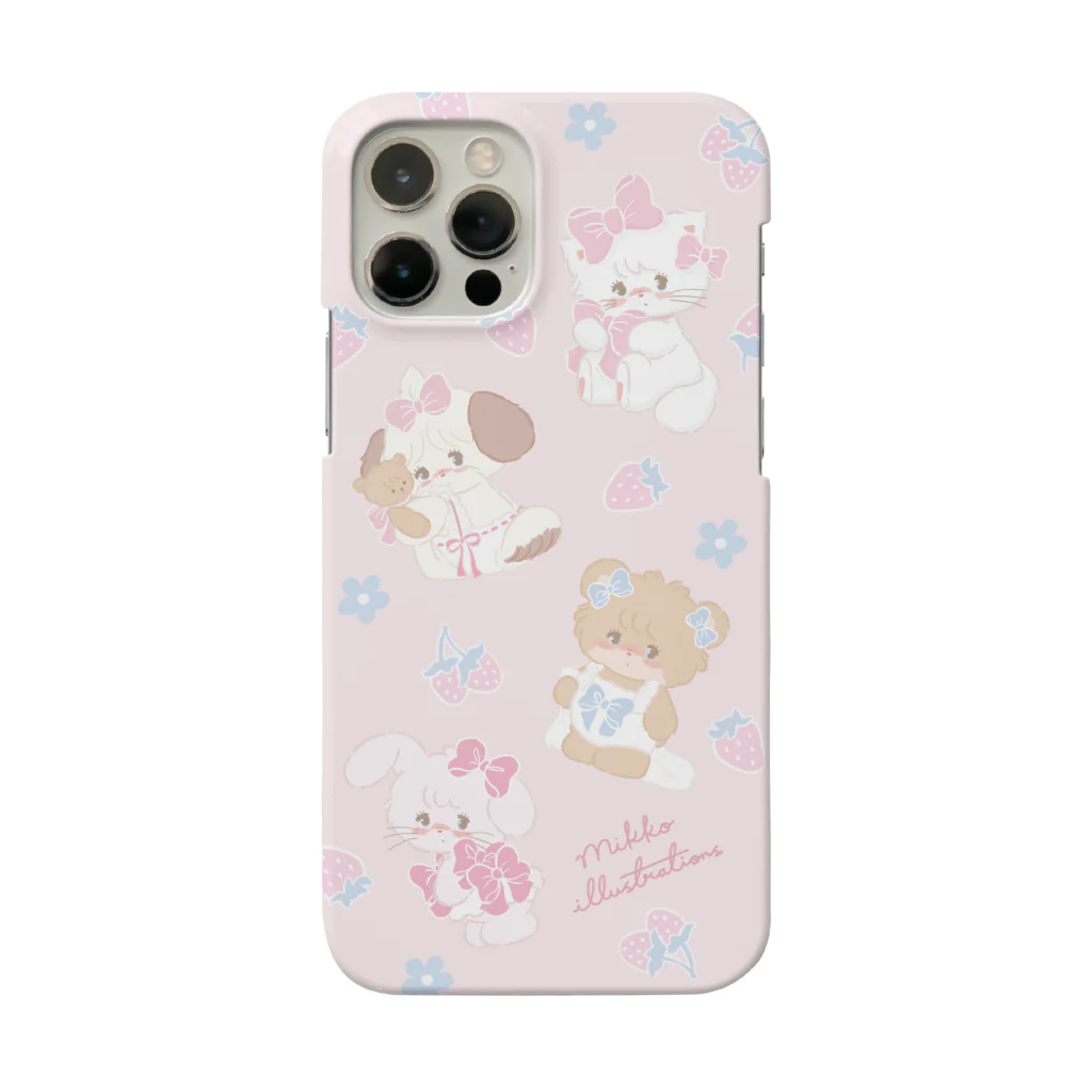 mikkoのribbon&characters Smartphone Case