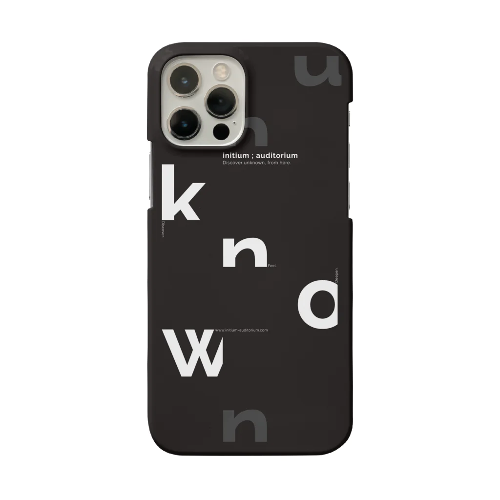 initium ; auditorium / イニツィウム・オーディトリウムのinitium ; auditorium フライヤーデザイン Smartphone Case