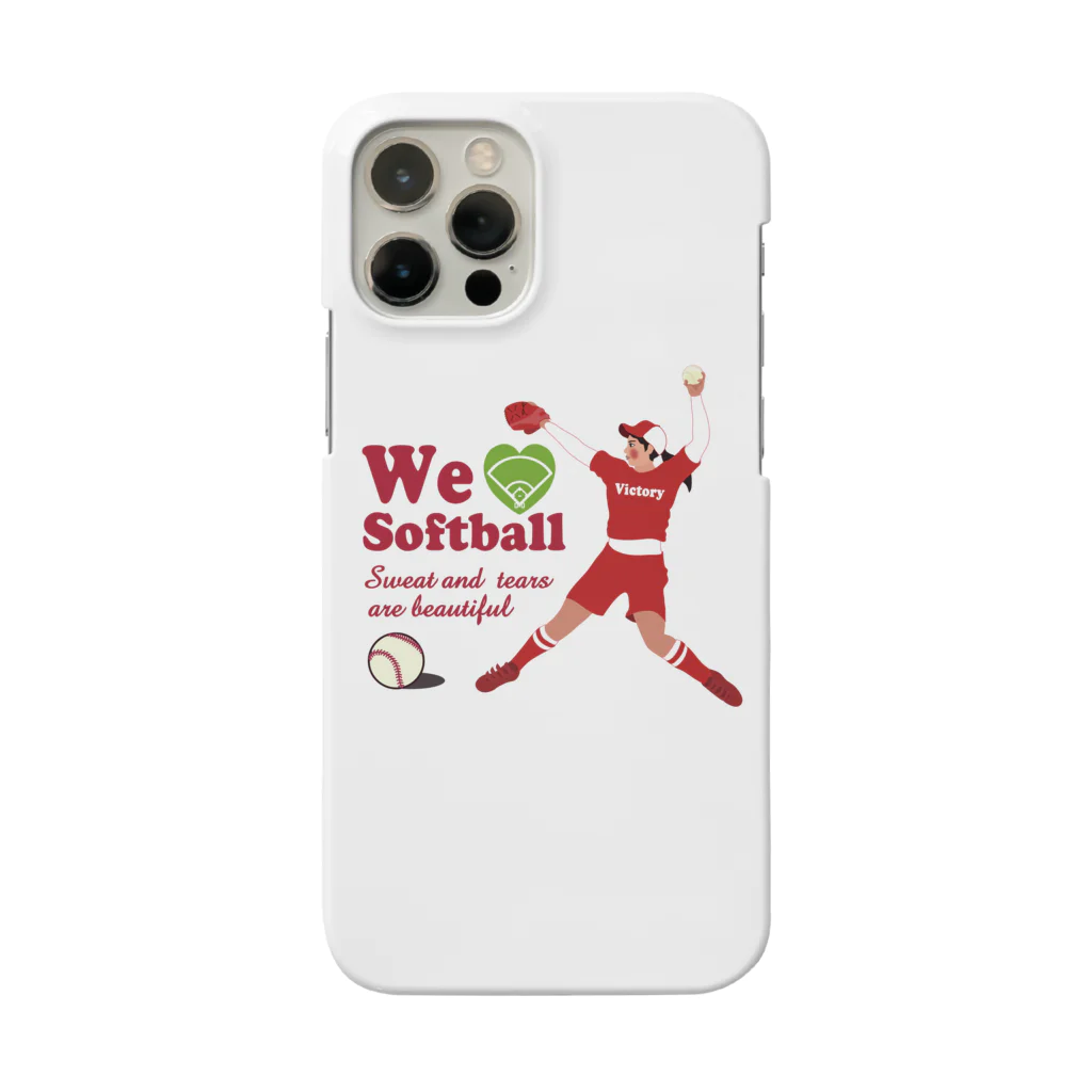 キッズモード某のwe love Softball Victory Smartphone Case