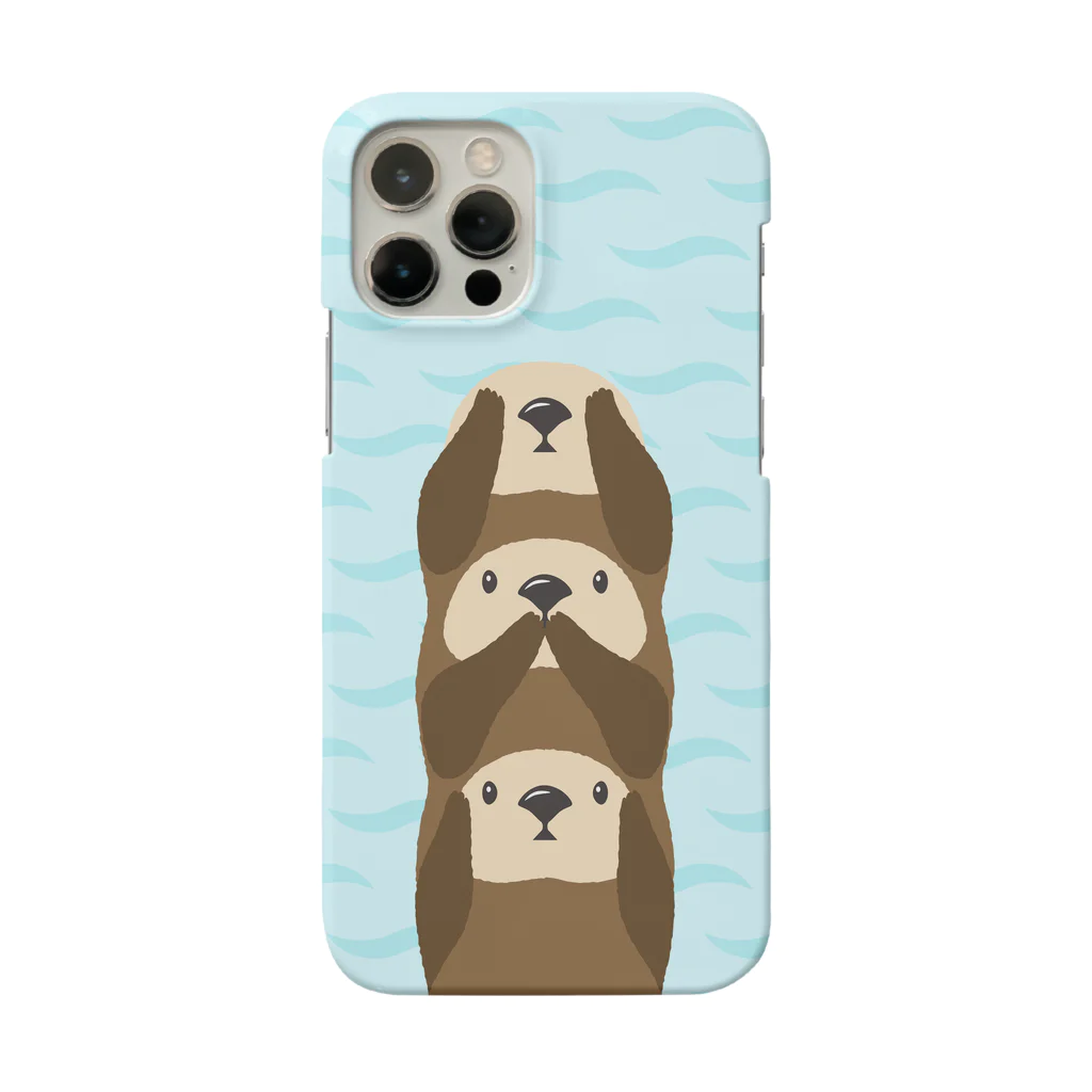 Atelier Zakiの三ラッコ三兄弟 Smartphone Case