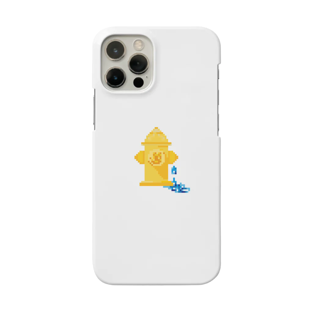 ふろあがり虫描きのアメリカの消火栓(イエロー) Smartphone Case