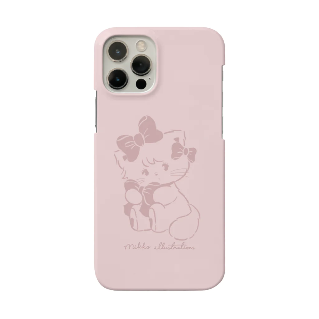 mikkoのribbon mousse Smartphone Case