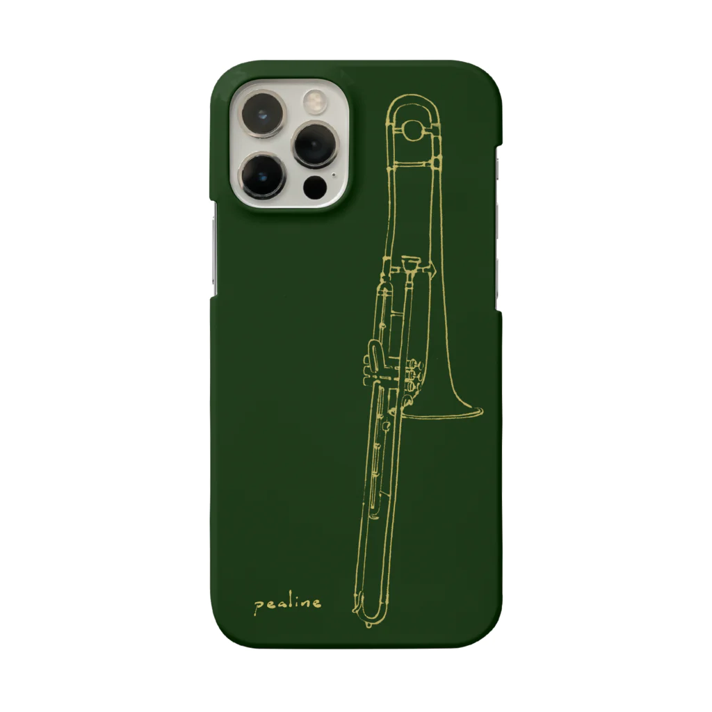 pealineのPiston Valve Trombone Smartphone Case