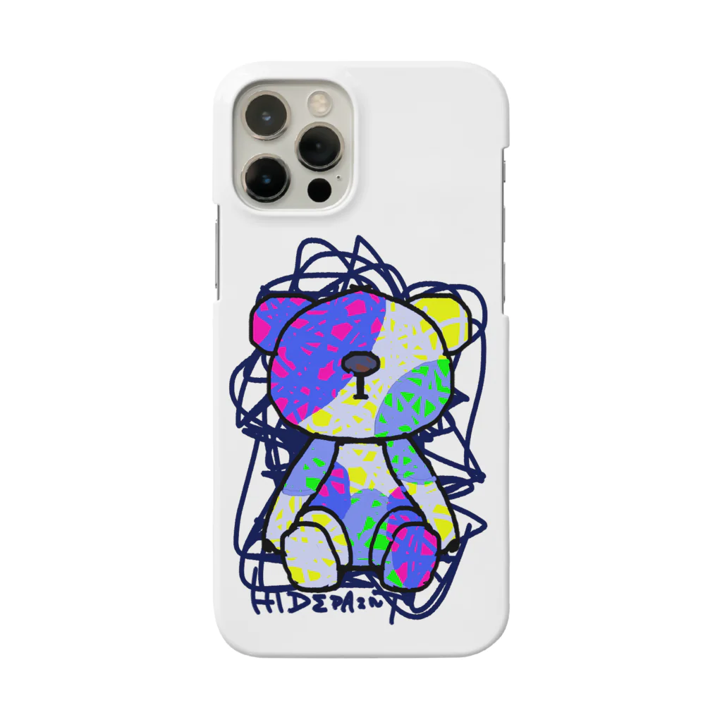 HIDEPAINT　SUZURI店のB･BEAR スマホケース