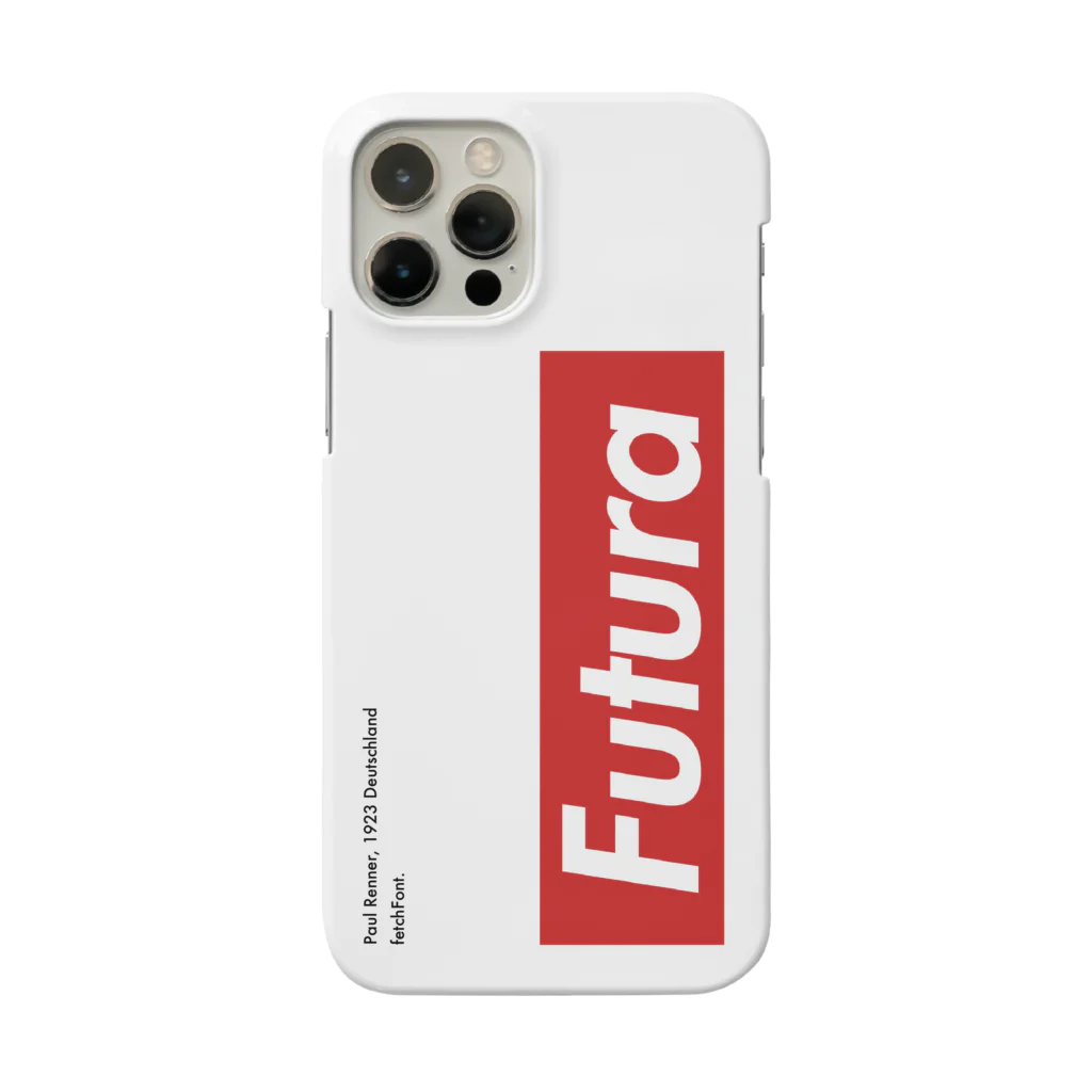 fetchFont.のfetchFont.logos Futura Smartphone Case