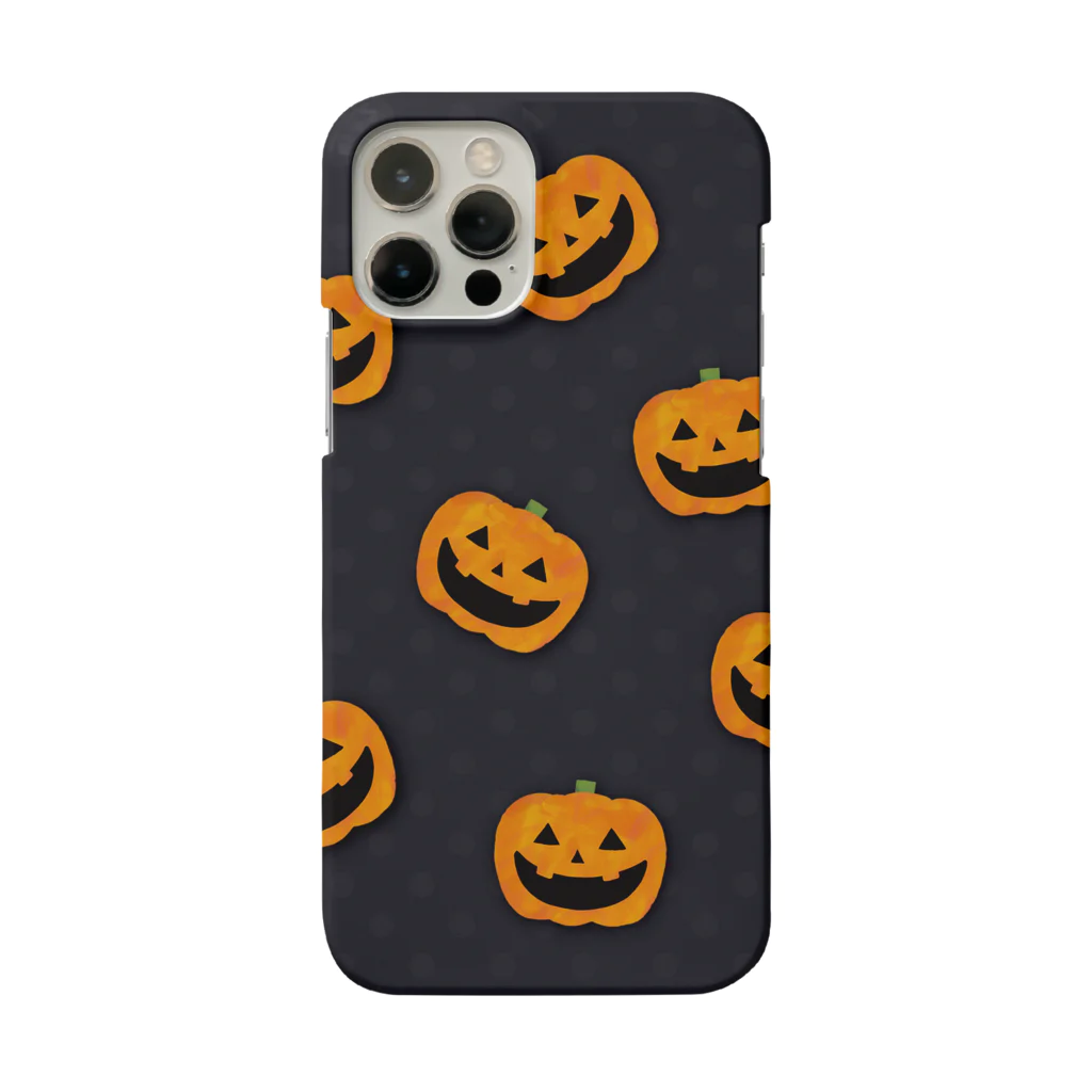 HtoEのHALLOWEEN_ジャックオランタン スマホケース