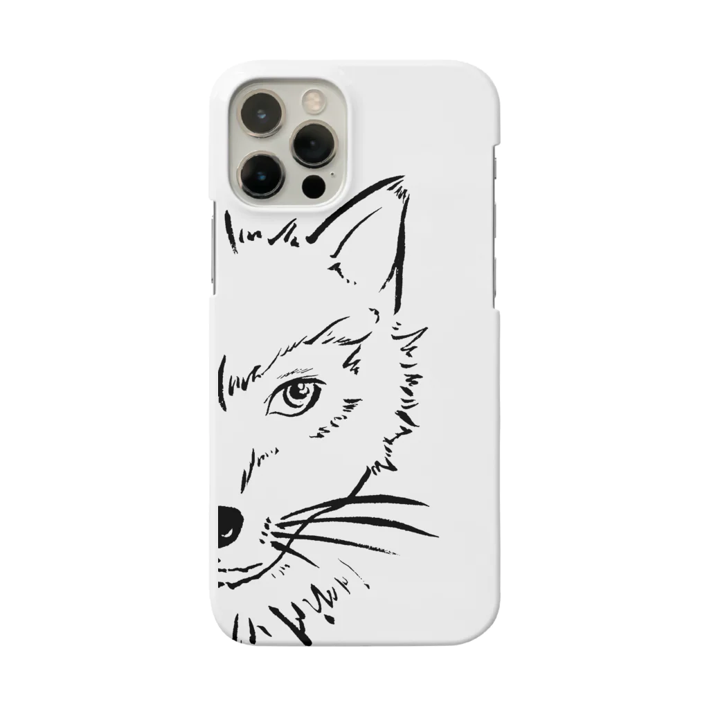 半透明な瓶の中(re')のふでぺん オオカミ Smartphone Case