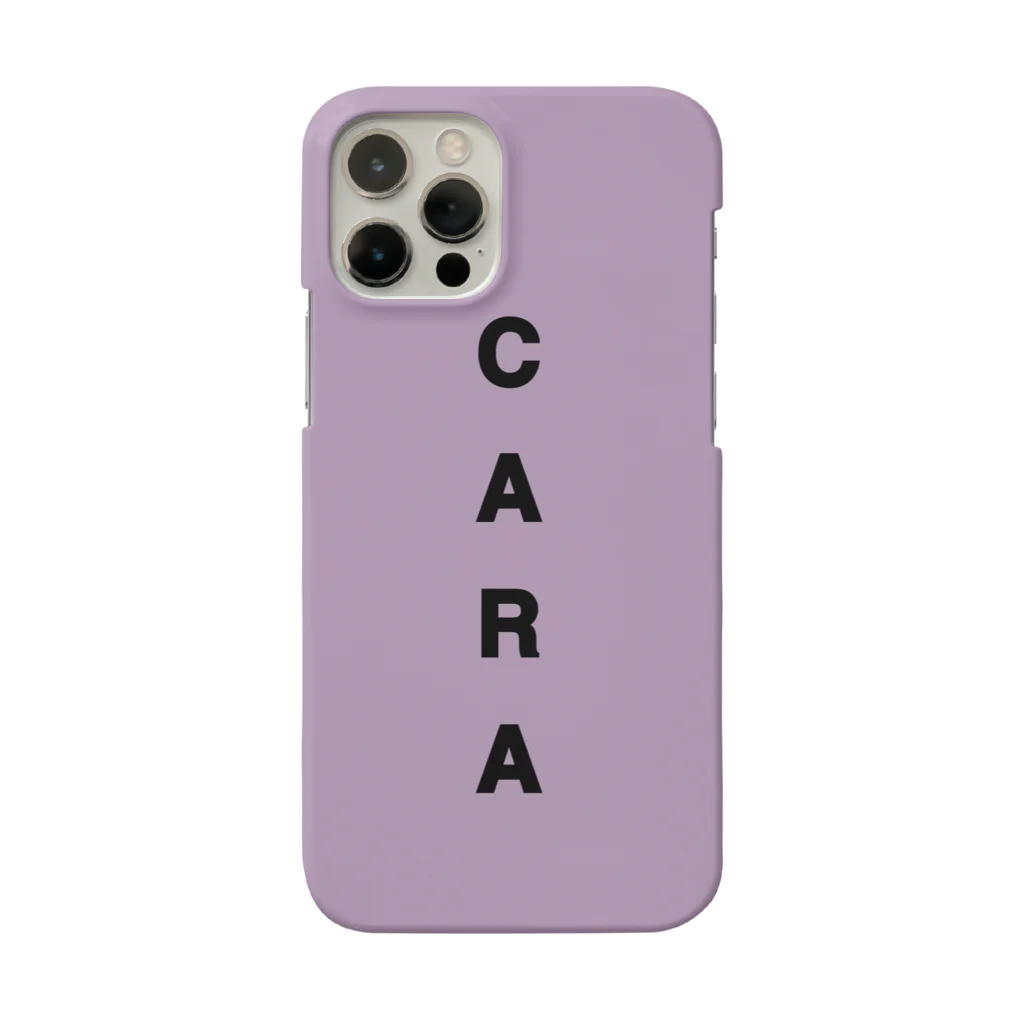 C A R Aｰカーラｰのpastel purple case スマホケース