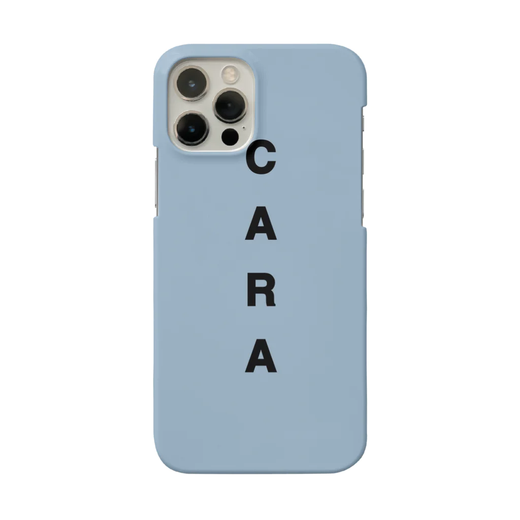 C A R Aｰカーラｰのpastel blue case 스마트폰 케이스