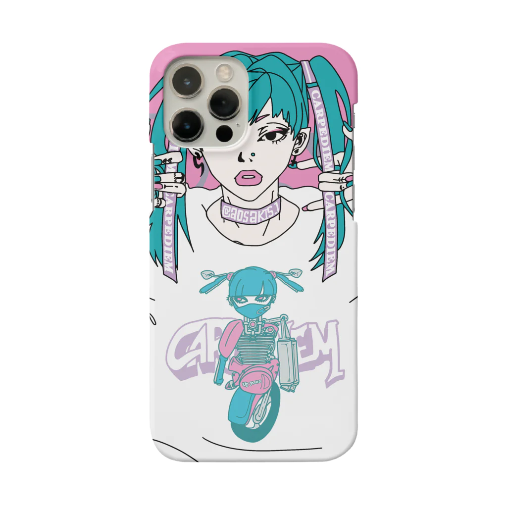 CARPE DIEMのストリートガール Smartphone Case