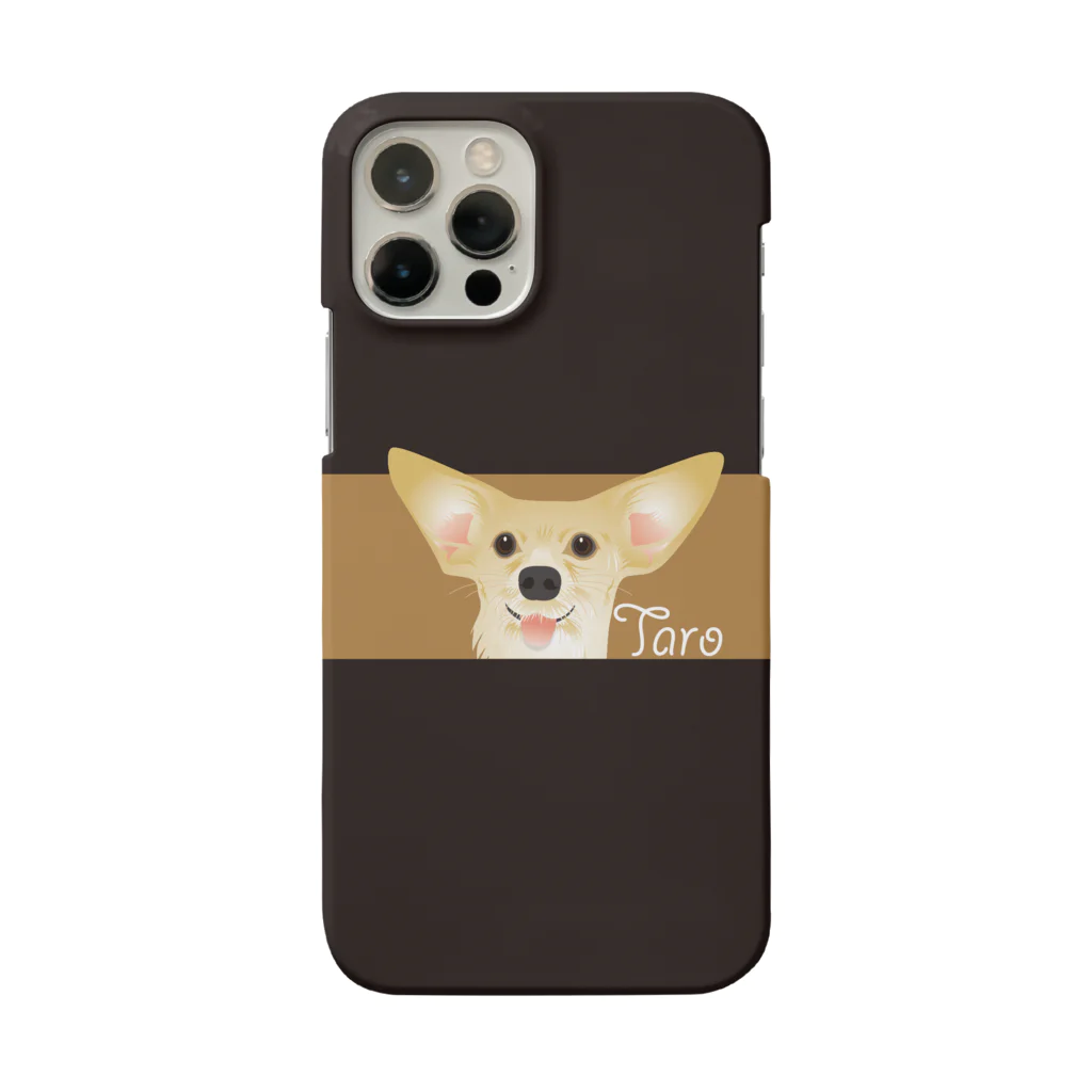 まみおデザインのスマホケース　犬（タロー） Smartphone Case